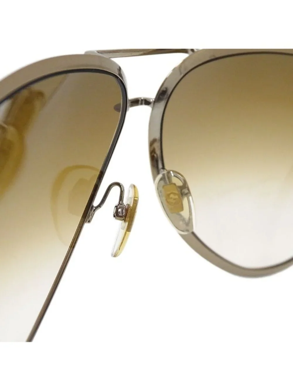 Gucci Sunglasses Brown Blancs S Gradation Summer Cool Eyewear